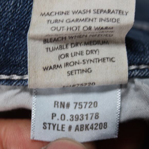 BKE Jeans Womens 28x31.5 Blue Stella Bootcut Low Rise Stretch - Picture 11 of 11